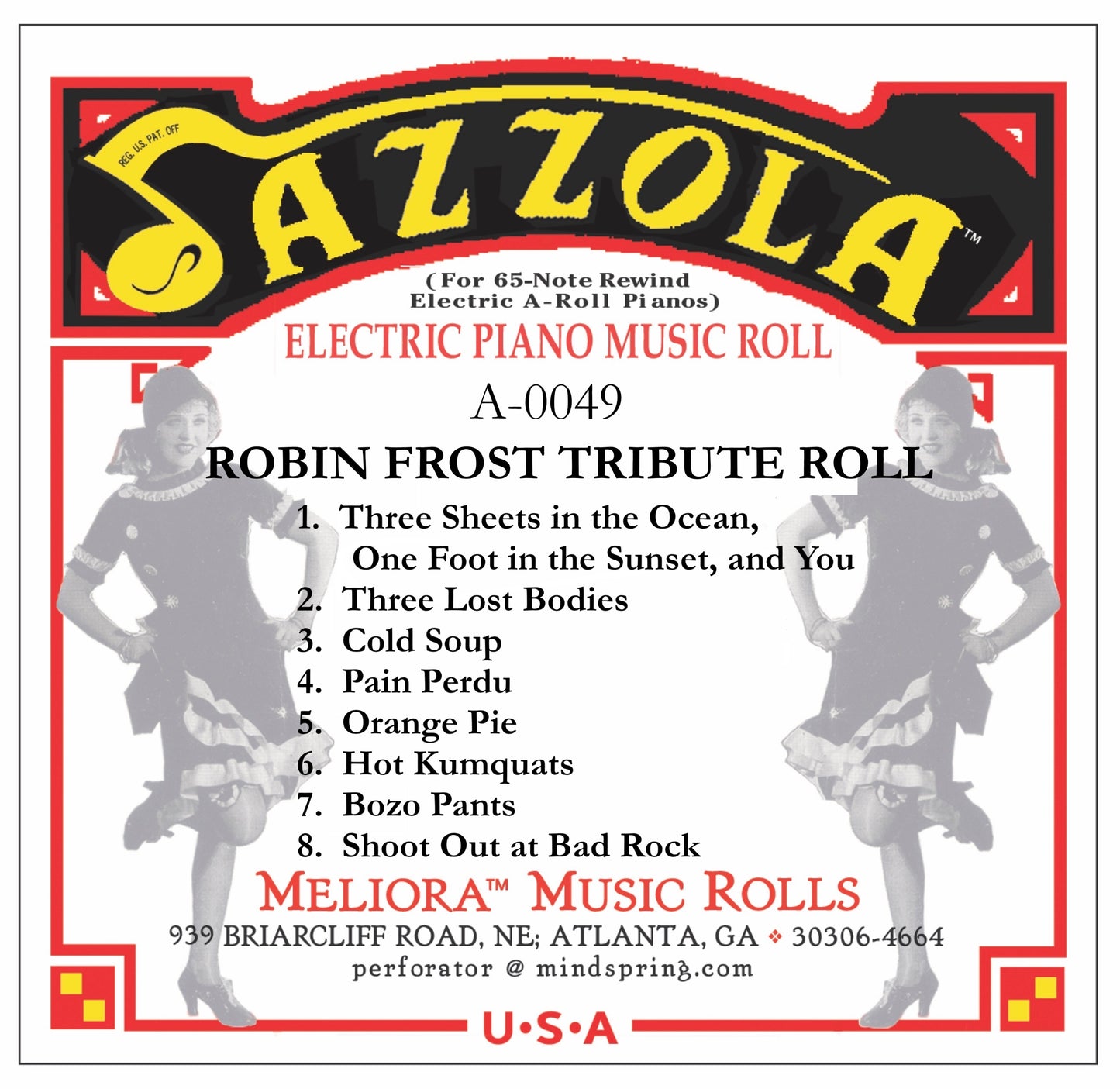 Robin Frost Tribute Roll