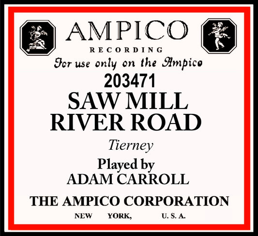 Ampico 203471 Saw Mill Valley Road pb Adam Carroll