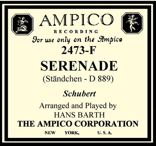 2473 - Serenade by Schubert