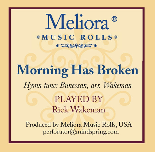 Morning Has Broken - as played by Rick Wakeman / Welte-Mignon Licensee