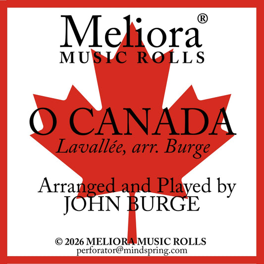 Oh Canada - arranged and played by John Burge